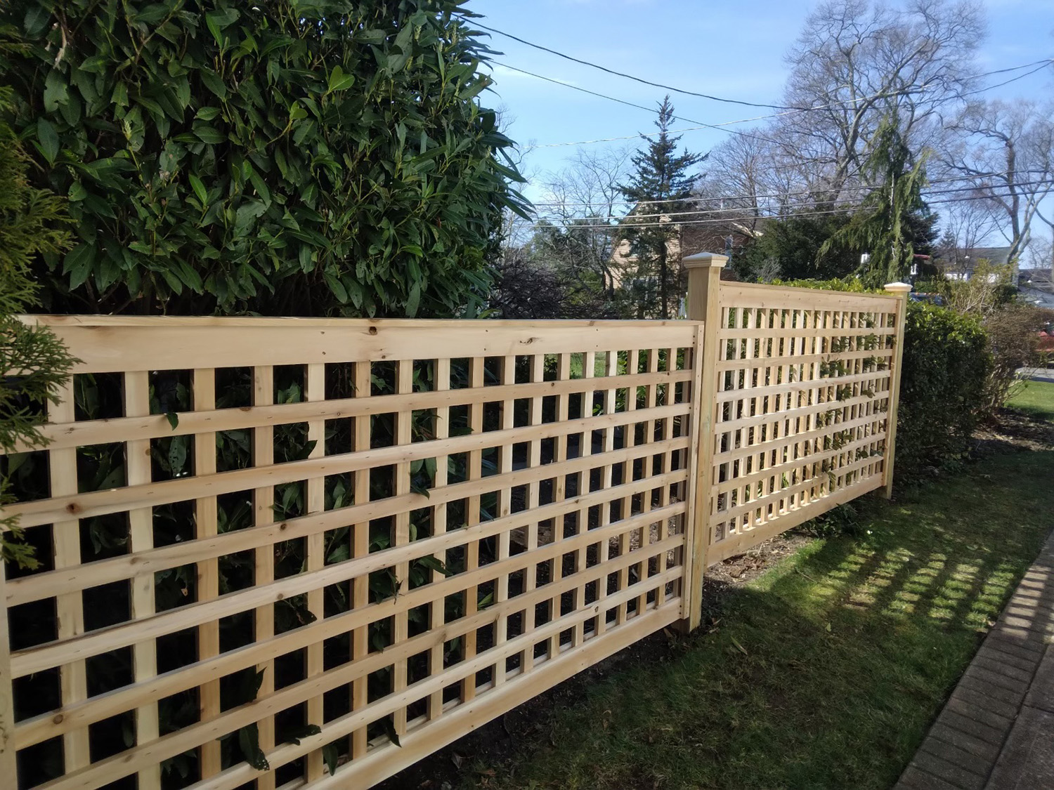 CEDAR LATTICE PANELS